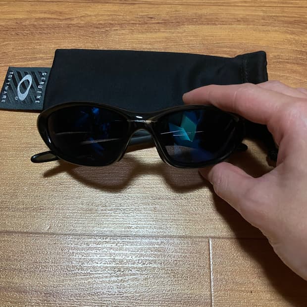 오클리 xx 트웬티 폴리쉬드블랙 아이스이리듐