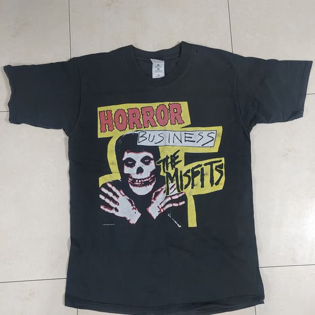 90s misfits 밴드티셔츠