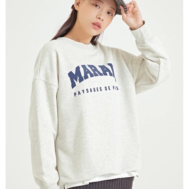 스파오 트레이닝복 세트 멜란지그레이 M