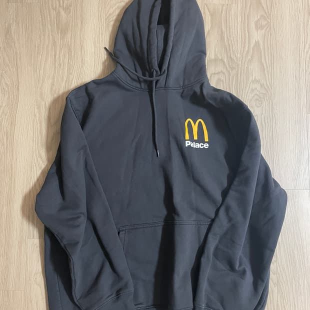팔라스 X 맥도날드 로고 후드 블랙(XXL)