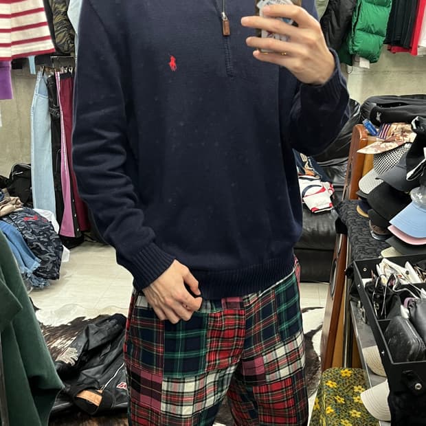 POLO RALPH LAUREN HALF ZIP-UP