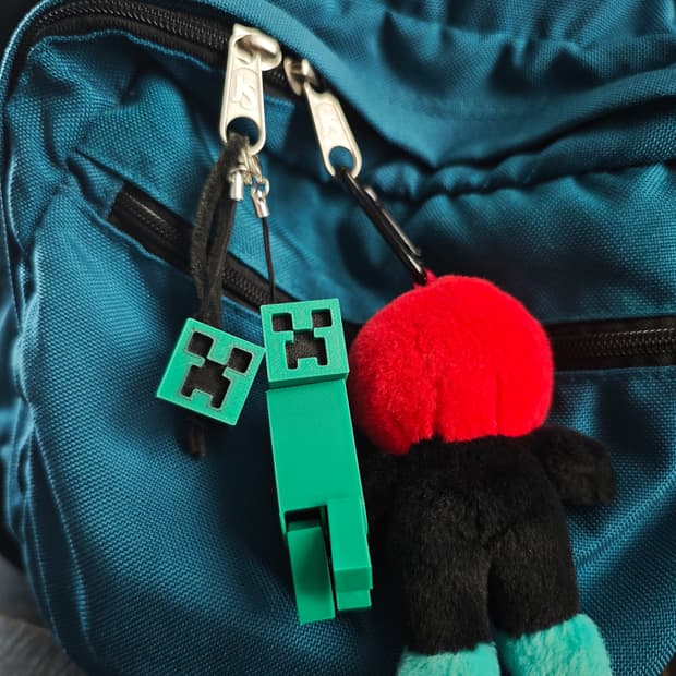 마인크래프트 크리퍼 크리퍼 키링 세트