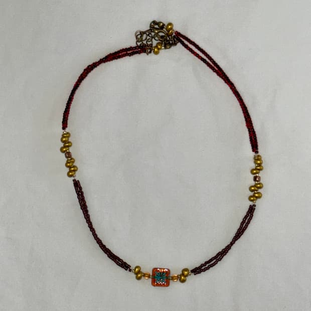 딥와인 오리엔탈 목걸이