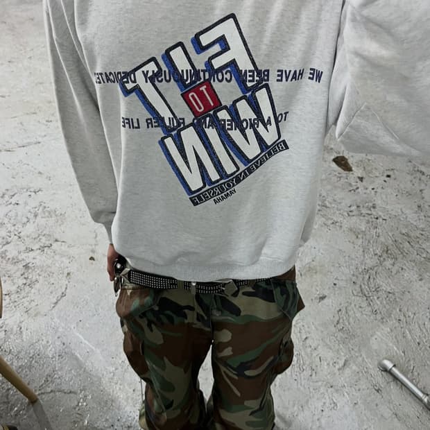 90s YAMAHA staff sweat (Japan Made)