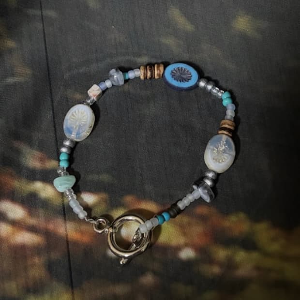 woodstone bracelet _ 비즈팔찌