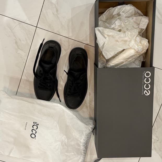 여성 에코 블랙스니커즈 