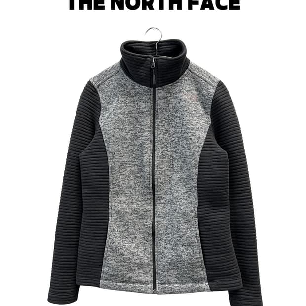 노스페이스 우먼스 플리스 집업 그레이/차콜 