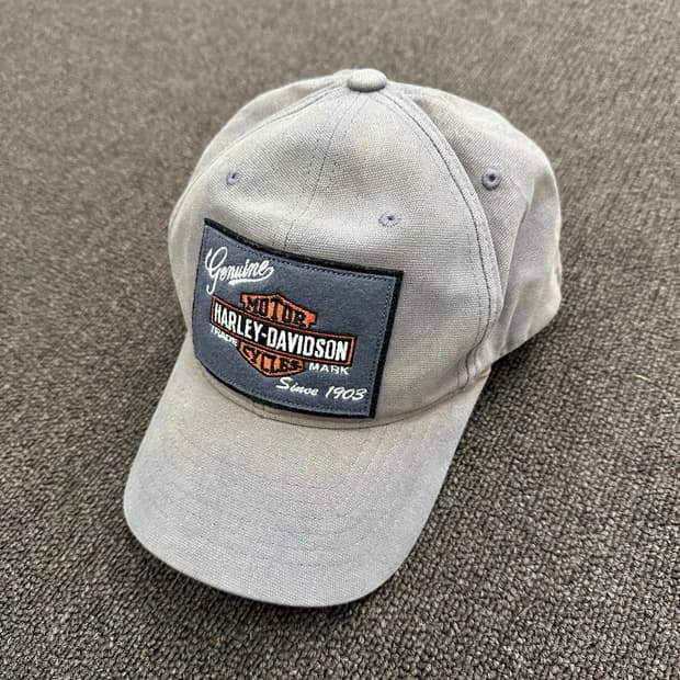 할리데이비슨 빈티지 자수 볼캡
