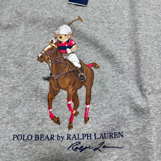 폴로 베어 맨투맨(기모)