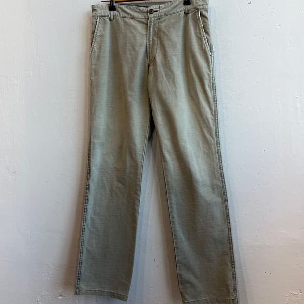 Beams 빔즈 백사틴 팬츠 Made in JAPAN