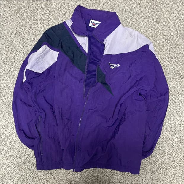 [택포] Reebok 90's 리복 올드스쿨 바람막이 웜업 [AB]