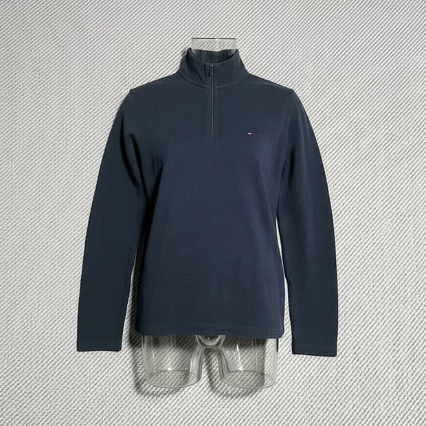 [M] Tommy 타미힐피거 반집업 코튼 긴팔 풀오버