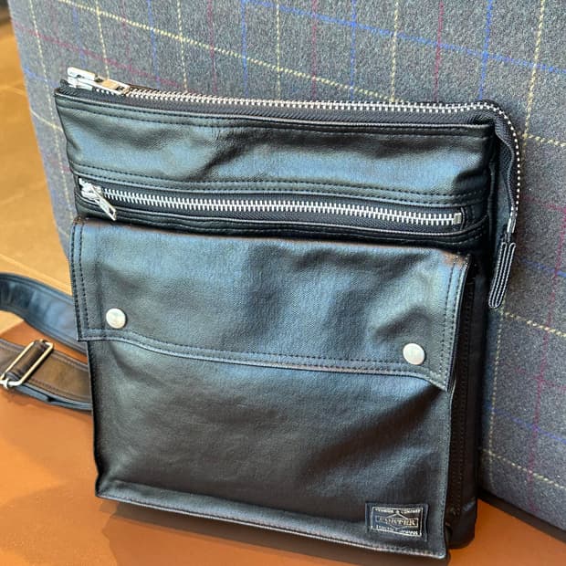 포터 프리스타일 크로스백 숄더백M 707-07145 블랙