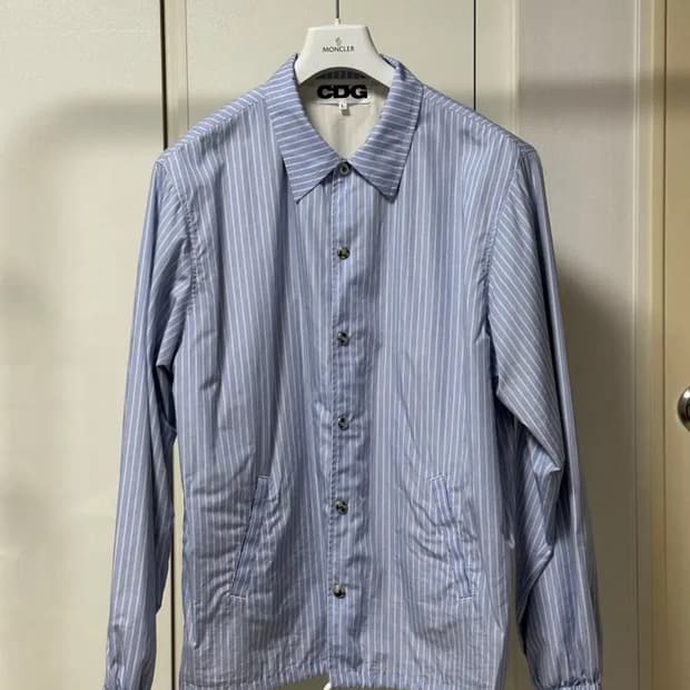 CDG 스트라이프 코치 자켓(L)