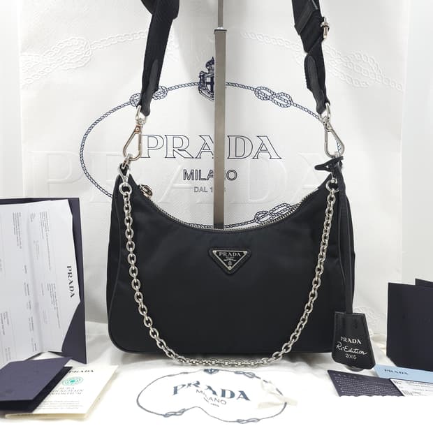 [정품]프라다 리에디션 2005 리나일론백