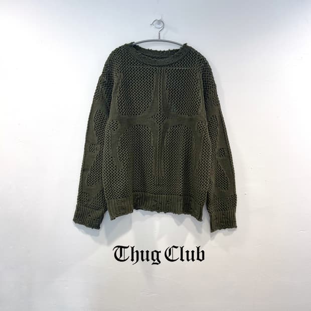 Thug Club 떠그클럽 니트