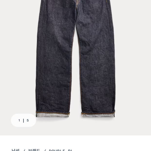 [새상품] RRL 빈파포 이스트웨스트 33/34