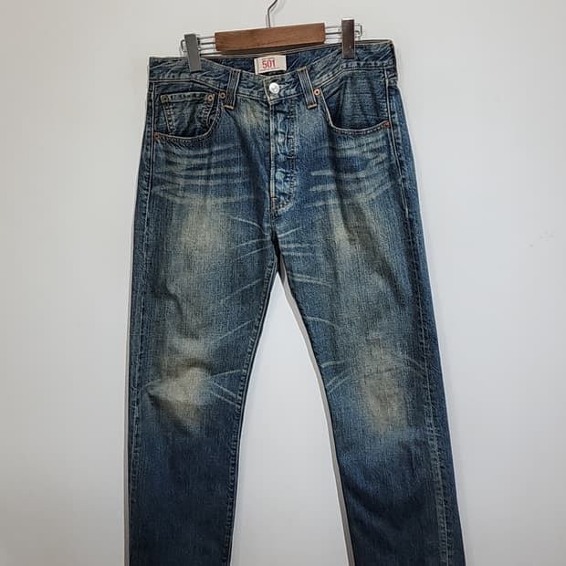 (32) 리바이스 501 청바지 레드탭 데님팬츠 빈티지 