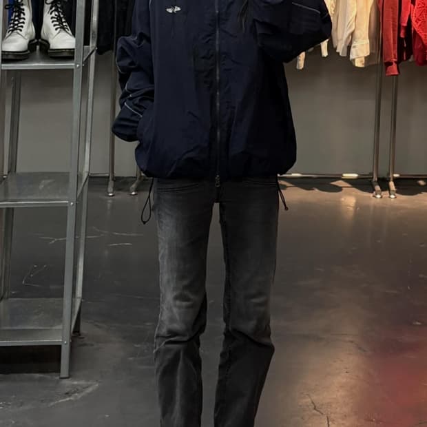 낫포너드 나일론 트리발 윈드브레이커 자켓 A3681