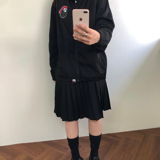 해적 베이프 바람막이