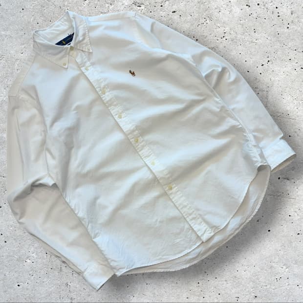 [M] 폴로 랄프로렌 클래식핏 화이트 흰색 셔츠 D549