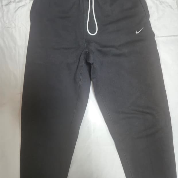 나이키 NRG 솔로 스우시 플리스 팬츠 블랙