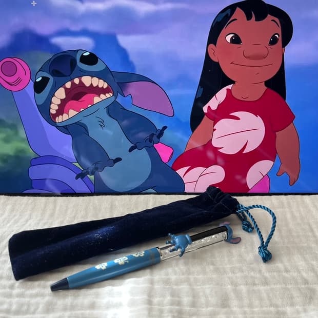 스와로브스키x디즈니 한정판 볼펜 - 스티치