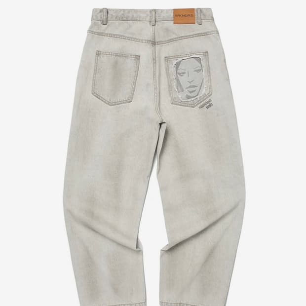 위켄더스 페이스 데님 팬츠