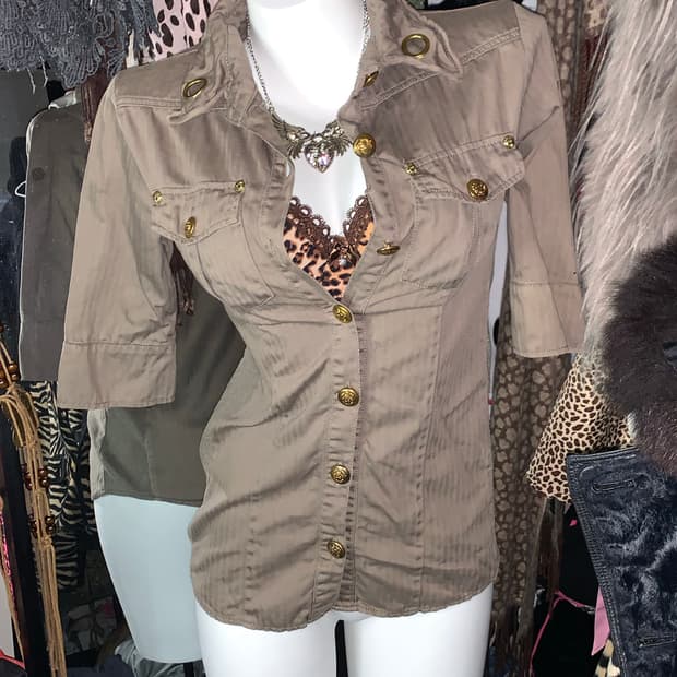 세실맥비 Y2k 오네갸루 카고 남방