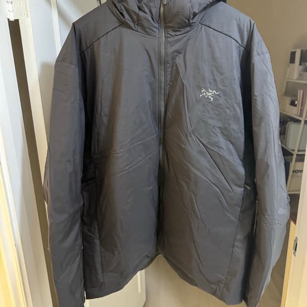 2XL 아크테릭스 아톰 헤비웨이트 블랙 후디 자켓 / 패딩