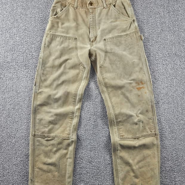 칼하트 덕 캔버스 더블니 카펜터 워크 팬츠 (32X32추정) / 8644