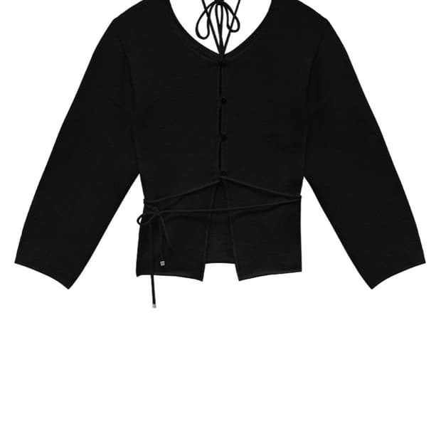 트리밍버드 투웨이 스트랩 니트