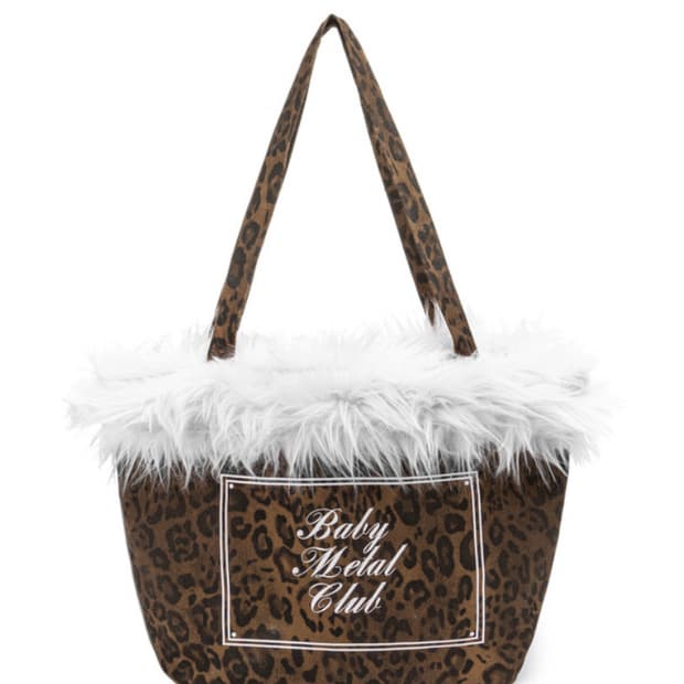 베이비메탈클럽 Bmc 샤기 베이비 백 화이트 가방 베메클 갸루 숄더백