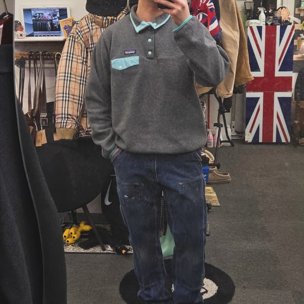 칼하트 데님 더블니