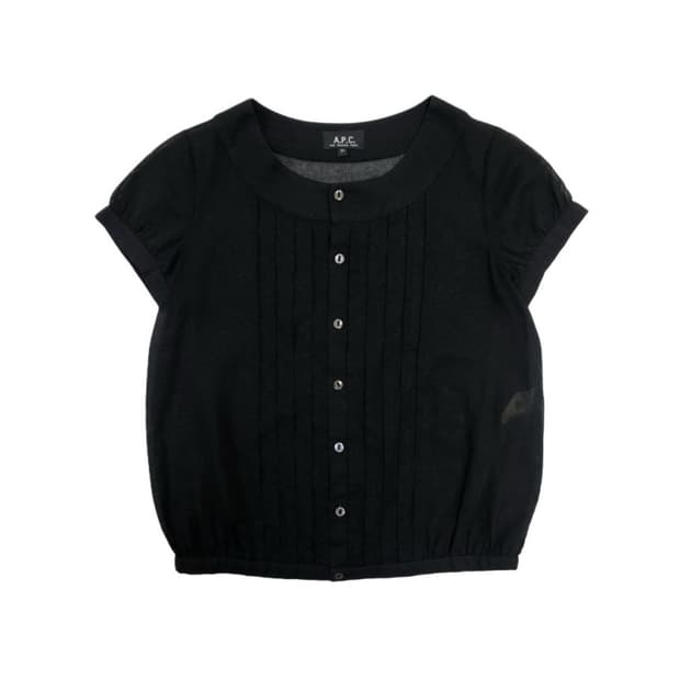A.P.C. 아페쎄 핀턱 블라우스