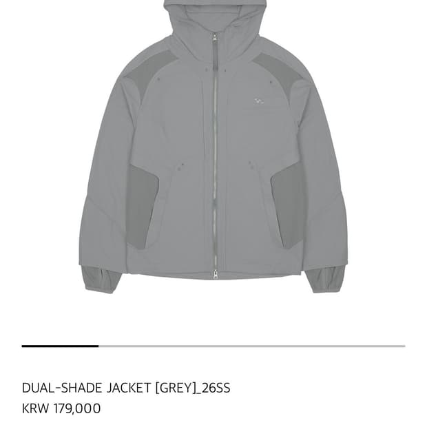 [산산기어] 듀얼 쉐이드 자켓 - 2사이즈