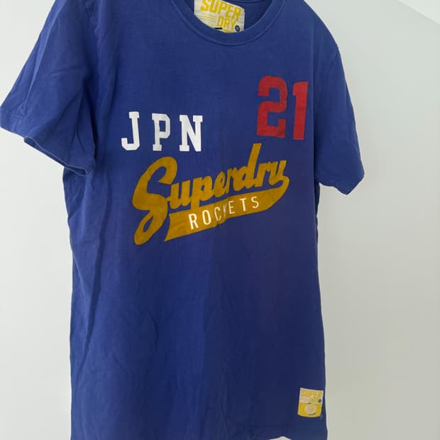 슈퍼드라이 빈티지 티셔츠