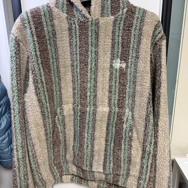 스투시 쉐르파 후드티