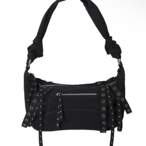 (구함) 쓰리타임즈 테이프백 블랙 