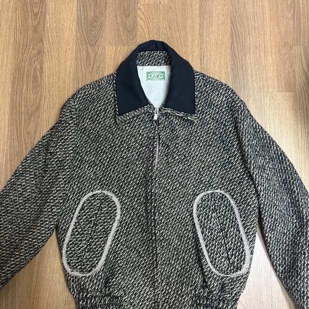 Stu office 더블카라 트윌자켓