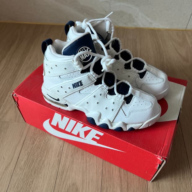 [220mm] [새제품] 나이키 에어 맥스 CB '94 (화이트/네이비)