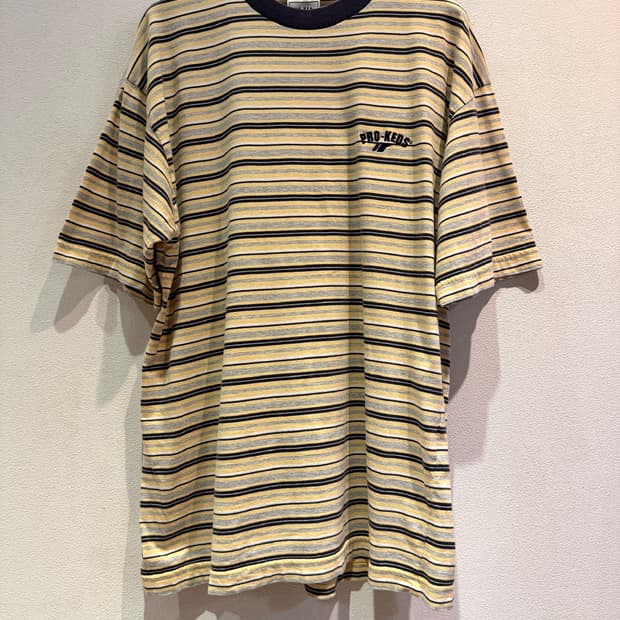 Vintage PRO-Keds Multi Stripe Tee