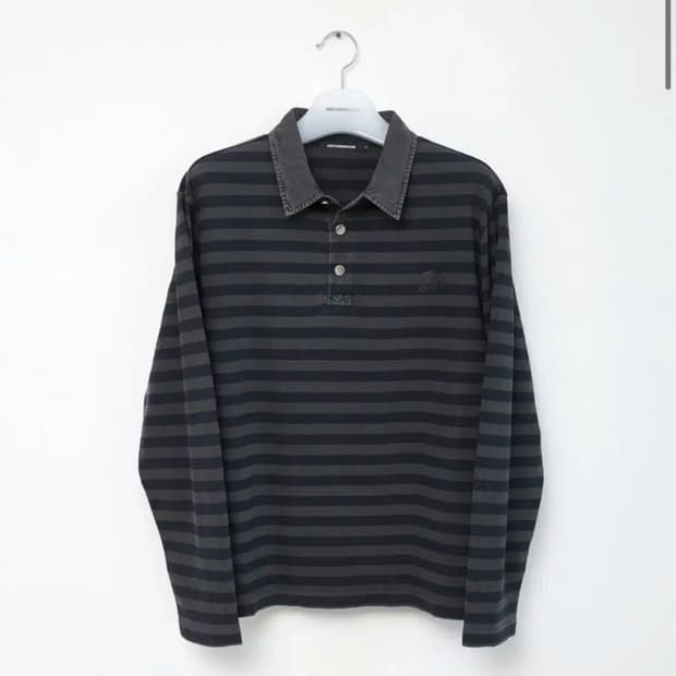 해칭룸 vtg 스트라이프 폴로티