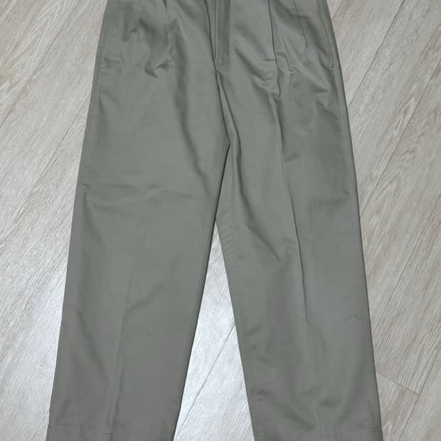 브룩스브라더스 투플리츠 베이지 치노팬츠