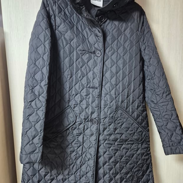 (정품) 아스페시 여성 패딩코트 퀄팅 누빔코트 스몰