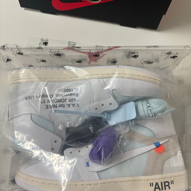 [280] 조던1 버질아블로 하이 알래스카