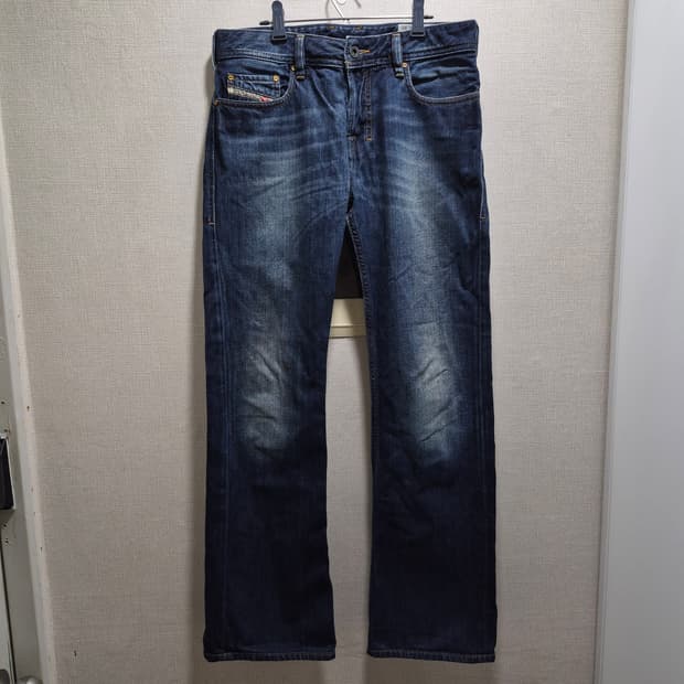 디젤 zatiny 부츠컷 데님 팬츠 W28 L30