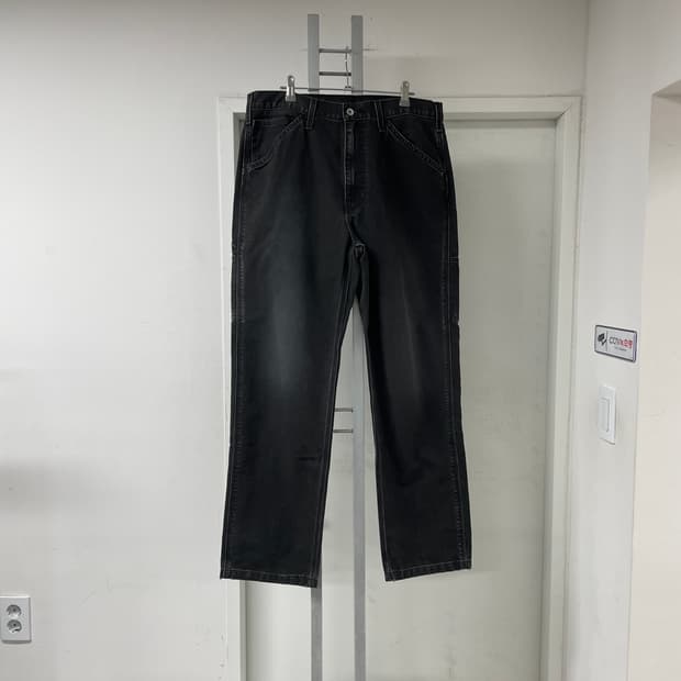리바이스 워크 팬츠 블랙 W34 L32