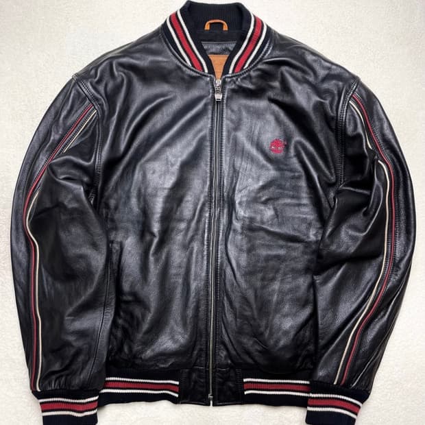 팀버랜드 레더자켓