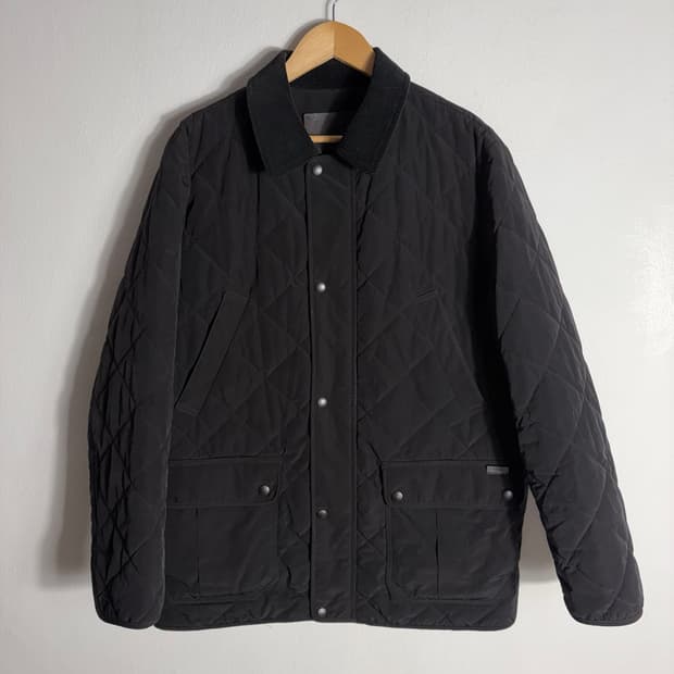 닥스 블랙 퀼팅 패딩 자켓(110)